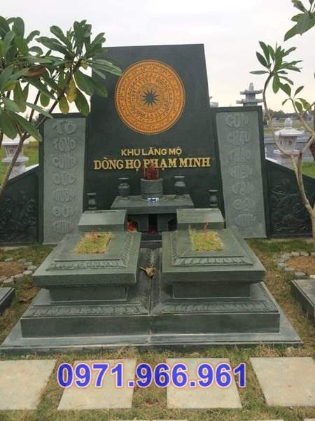Mẫu mộ tam cấp bằng đá đẹp bán tại quảng nam - ông bà bố mẹ 3421-image-3