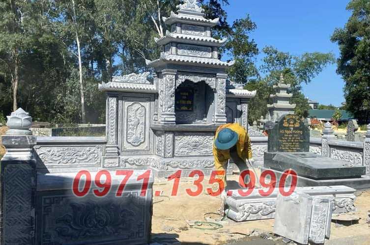 Thanh Hoá Mẫu lăng mộ đá tự nhiên đẹp bán tại Thanh Hoá - gia đình dòng họ-image-3