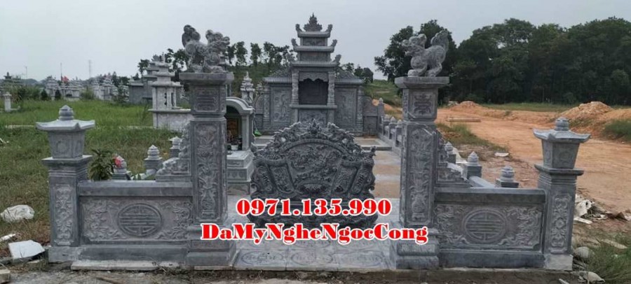 Nghệ An Mẫu lăng mộ đá gia đình đẹp bán tại Nghệ An - gia đình dòng họ-image-3