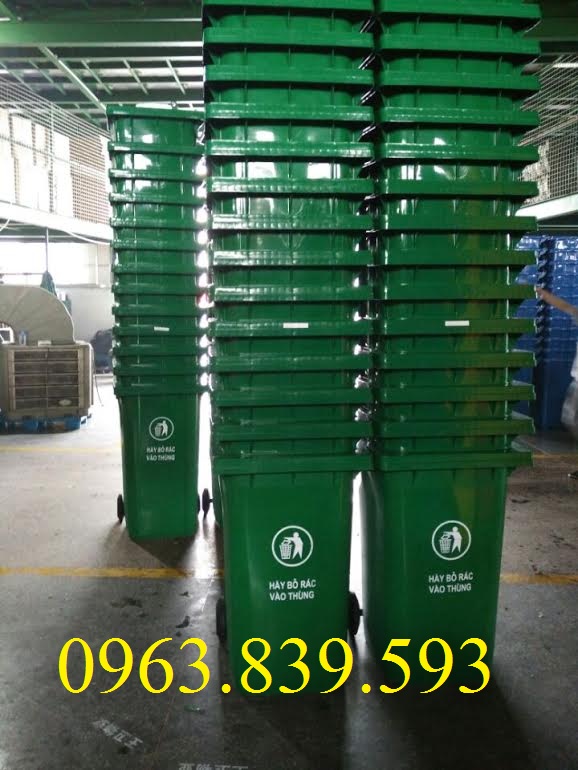 Thùng rác công cộng 120L - 240L - 660L - LH: 0963.839.593 Thanh Loan-image-3