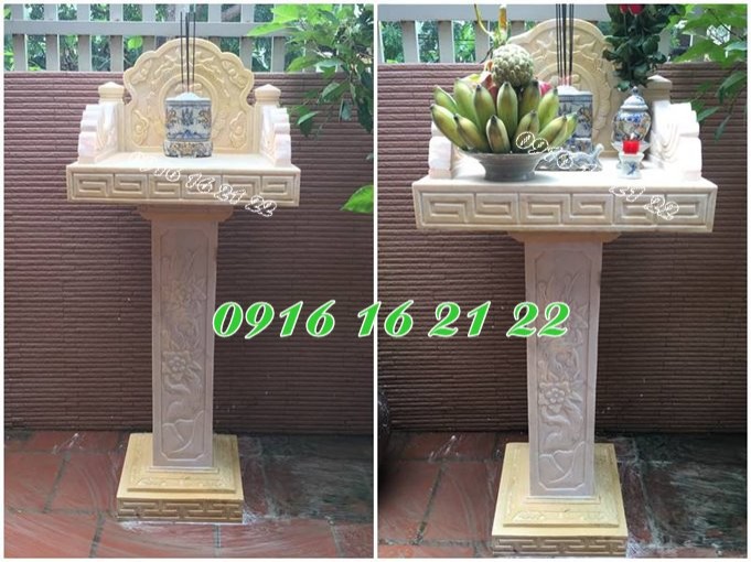 Chia sẻ 18 mẫu bàn thờ thiên bằng đá vàng năm 2024-image-3, Đá Mỹ Nghệ Phạm Thu
