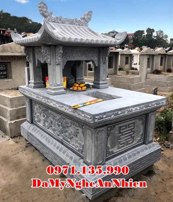 Vĩnh Long Bán mẫu mộ đá lưu giữ tro cốt đôi đẹp bán tại Vĩnh Long - am cốt-image-5
