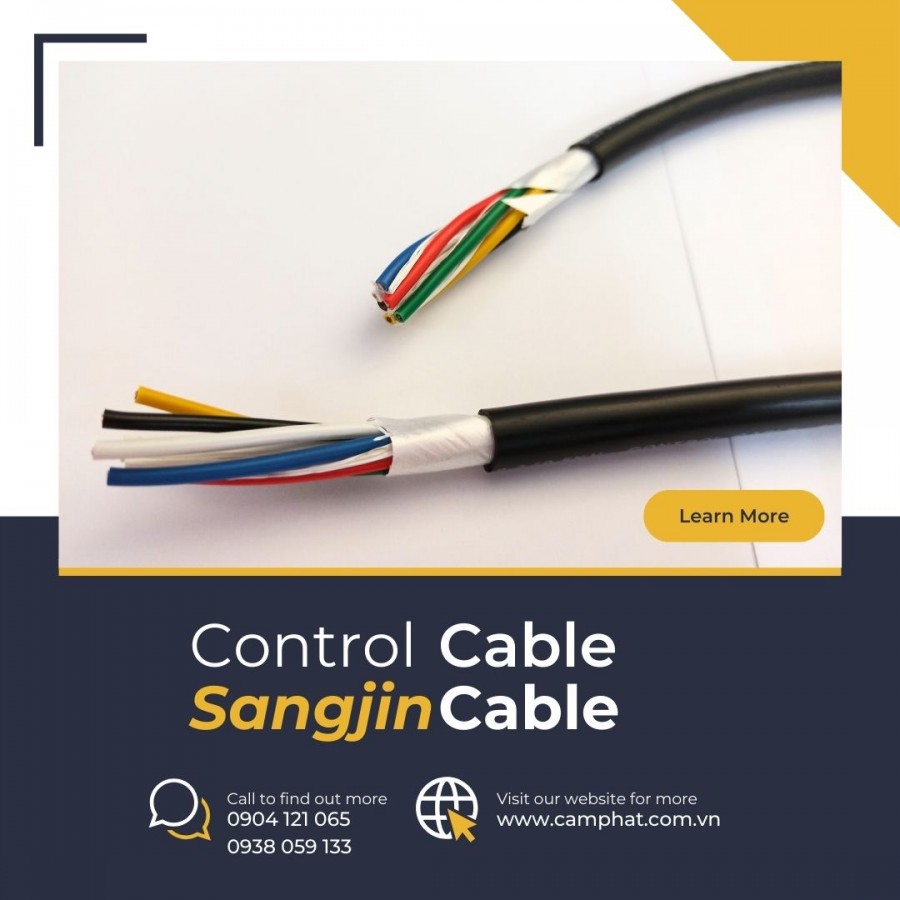 Cáp điều khiển Sangjin tiêu chuẩn Hàn Quốc, ISO 9001-image-3