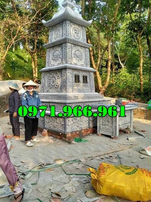 414 – mẫu mộ tháp đá đẹp bán an giang - tro cốt phật giáo-image-3