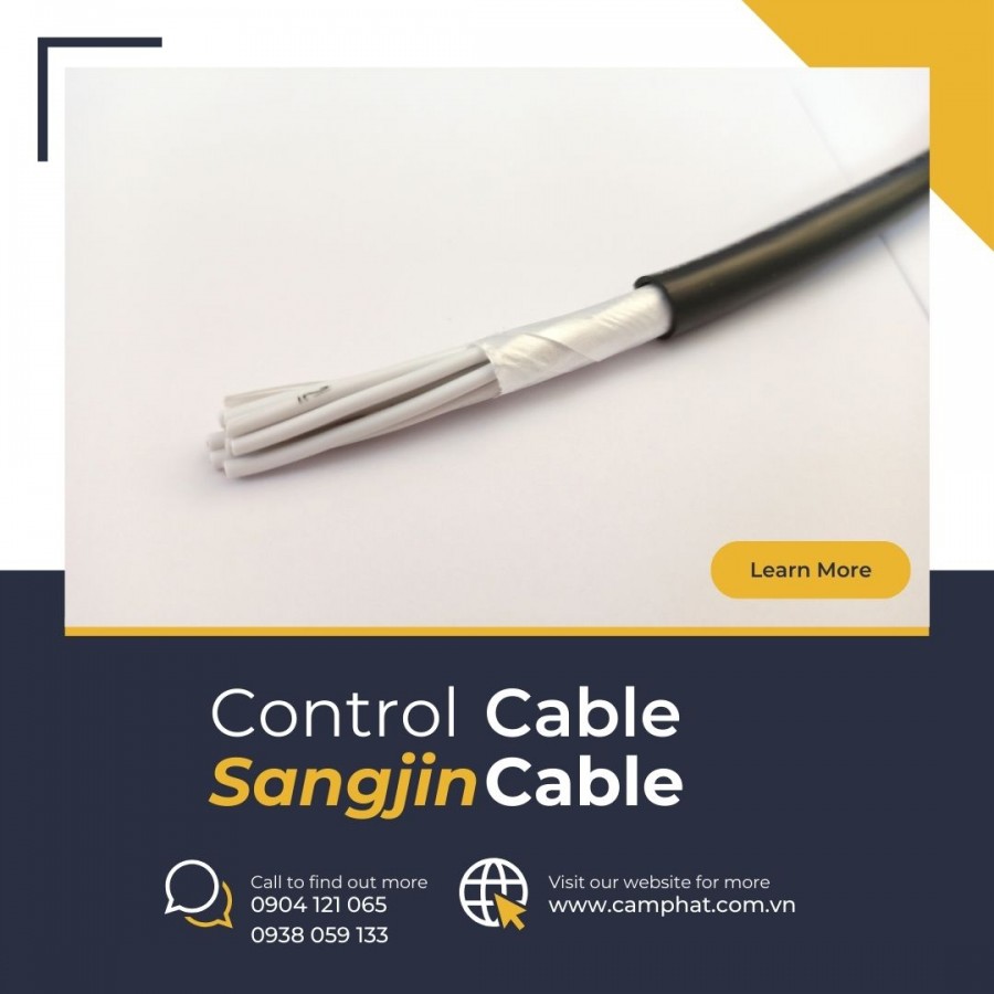 Cáp điều khiển Sangjin tiêu chuẩn Hàn Quốc, ISO 9001-image-2