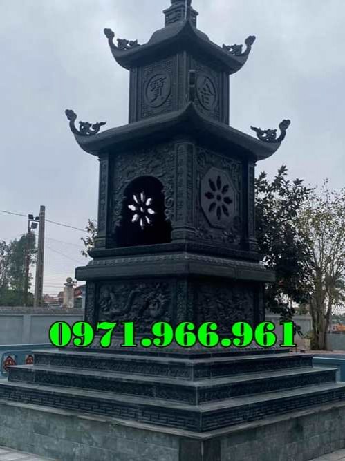 407 – mẫu mộ tháp đá đẹp bán kiên giang - tro cốt phật giáo-image-5