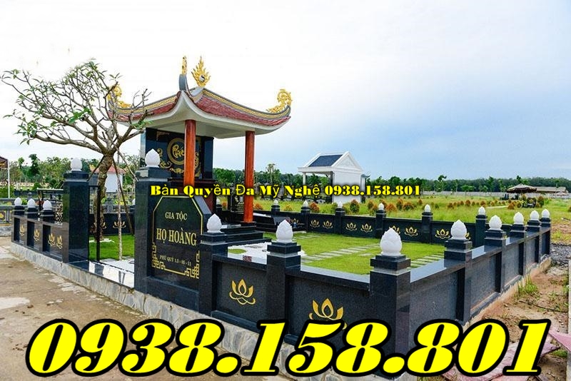 Bình Dương xây nhà mồ gia tộc bằng đá giá rẻ - khu nghĩa trang đá, lăng mộ đá-image-3