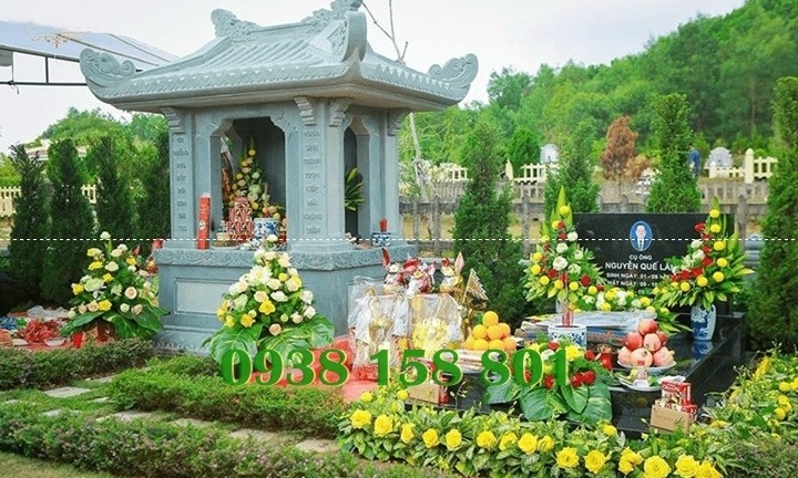 Bình Dương xây nhà mồ gia tộc bằng đá giá rẻ - khu nghĩa trang đá, lăng mộ đá-image-5