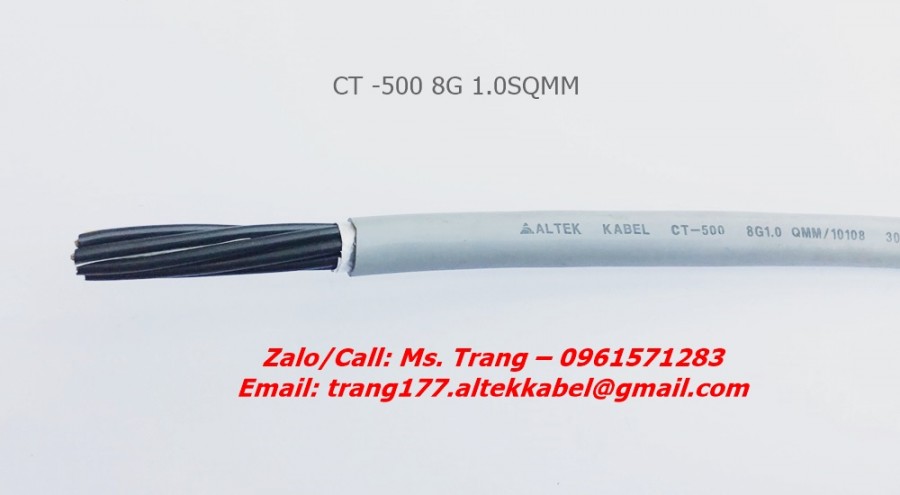 Cáp điều khiển 8x0.5, 8x0.75 tiêu chuẩn CE-image-3