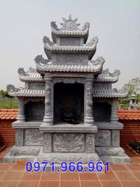 4529 Mẫu lăng thờ chung đá đẹp bán tại vĩnh phúc - gia tộc dòng họ-image-2