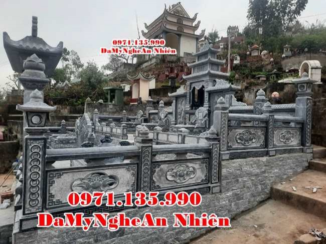 Lai Châu Mẫu lăng mộ đá quây đẹp bán tại Lai Châu - gia đình dòng họ-image-3