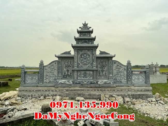 Lai Châu Bán mẫu lăng mộ đá UY TÍN đẹp bán tại Lai Châu - gia đình dòng họ-image-2