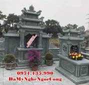 Lai Châu Mẫu lăng mộ đá đơn giản đẹp bán tại Lai Châu - gia đình dòng họ