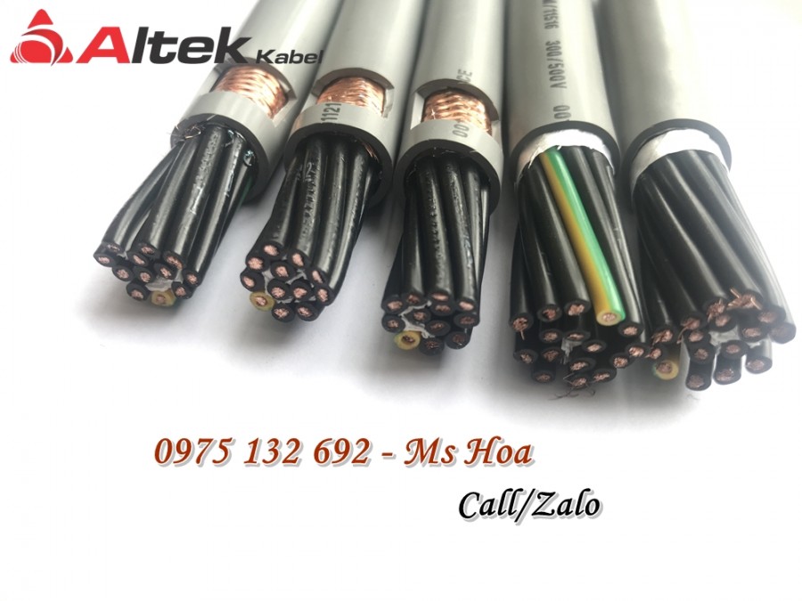 Cáp điều khiển 10x0.75, cáp tín hiệu 10x0.75 nhập khẩu Altek Kabel-image-2