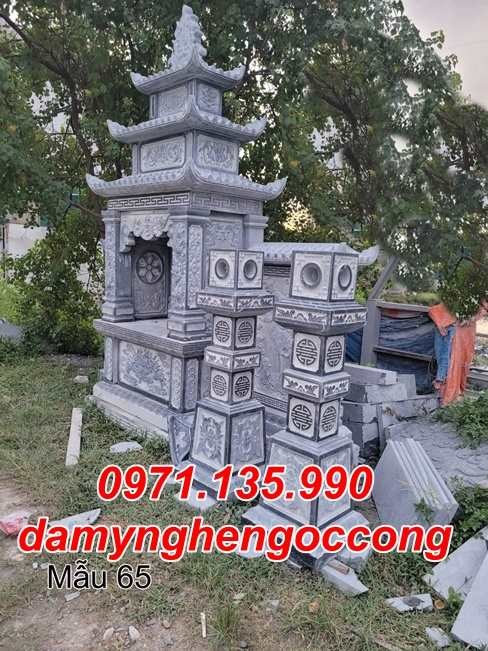 Tiền Giang Bán mẫu nghĩa trang đá đẹp tại Tiền Giang - Cây Hương Miếu-image-2