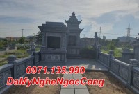 Tiền Giang Bán mẫu nghĩa trang đá quây đẹp tại Tiền Giang - Cây Hương Miếu