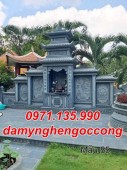 Tiền Giang Bán mẫu nghĩa trang đá gia đình đẹp tại Tiền Giang - Cây Hương Miếu