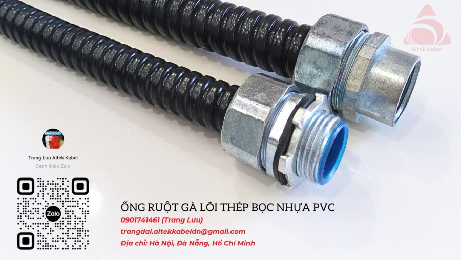 Ống ruột gà lõi thép bọc nhựa pvc 1 inch ( phi 32)-image-2