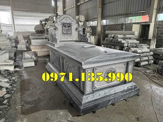 124- Mẫu mộ đá kim tĩnh đẹp bán tại tiền giang-image-2