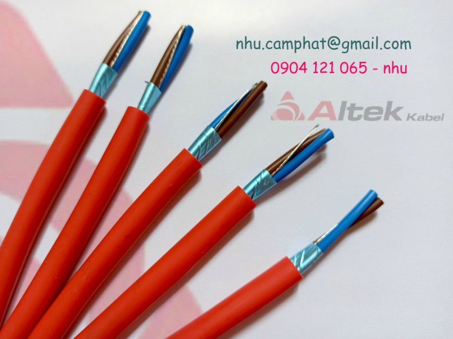 Cáp điều khiển chống cháy lưới phôi nhôm chống nhiễu-image-3