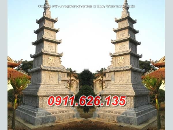 mẫu mộ đá đẹp bán lạng sơn – 58 mộ tháp phật giáo để tro cốt-image-3
