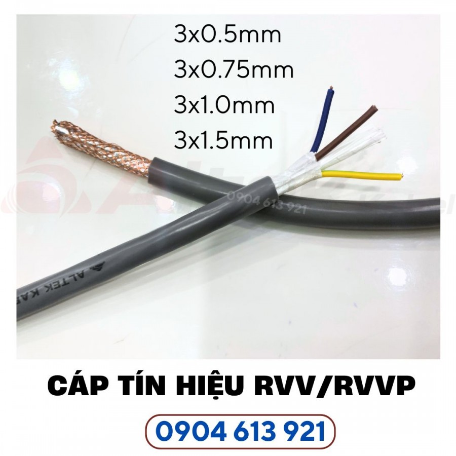 Cáp điều khiển không lưới Altek Kabel CT - 500 3x1.0mm-image-2