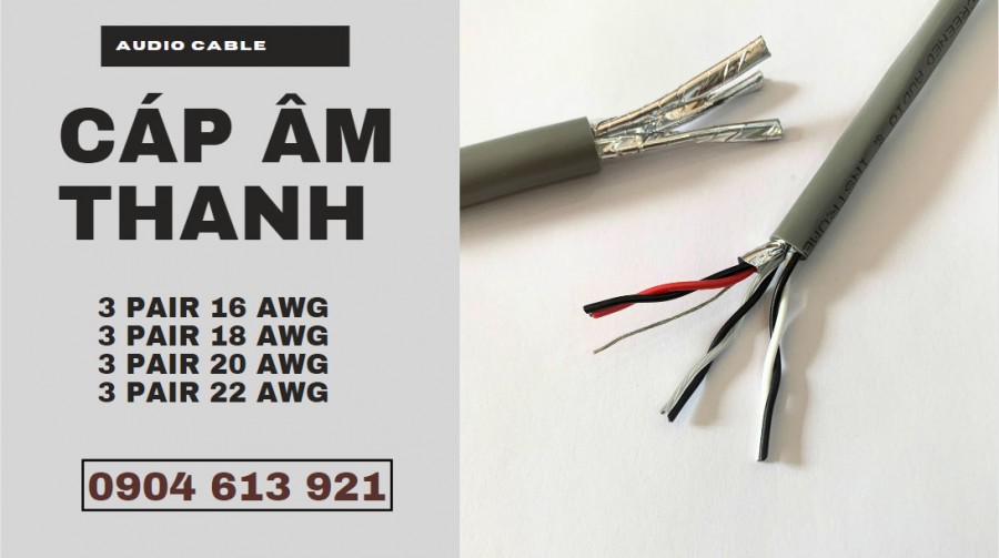 Cáp âm thanh chống nhiễu 3 pair 18AWG-image-5