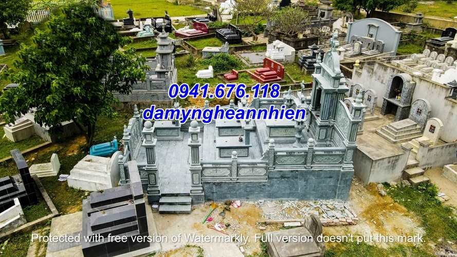 Hà Nội Mẫu mộ đá xanh rêu công giáo đẹp bán tại Hà Nội - Mộ đạo thiên chúa-image-5