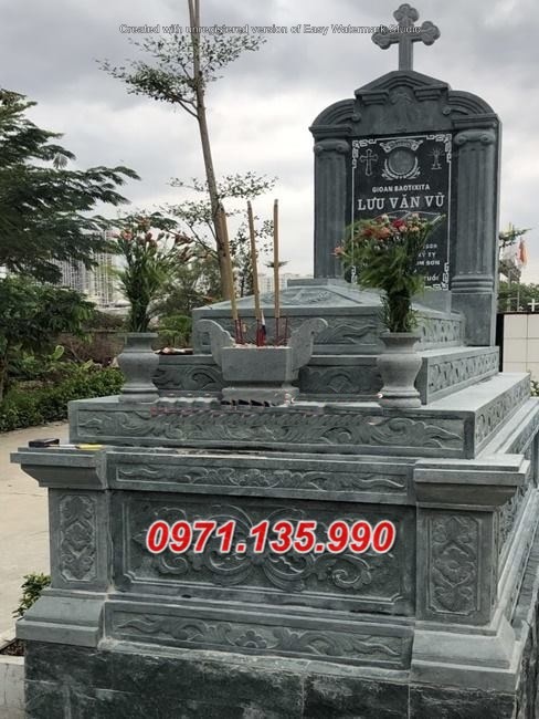 Hà Nội Mẫu mộ đá gia tộc công giáo đẹp bán tại Hà Nội - Mộ đạo thiên chúa-image-5