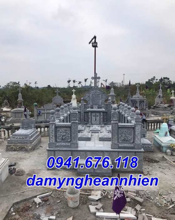 Hà Nội Mẫu mộ đá công giáo đẹp bán tại Hà Nội - Mộ đạo thiên chúa-image-5