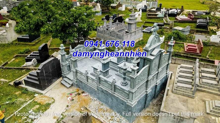 Bắc Giang Làm Mẫu mộ đá công giáo đẹp bán tại Bắc Giang - Mộ đạo thiên chúa-image-2