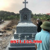 Bắc Ninh Mẫu lăng mộ đá dòng họ công giáo đẹp bán tại Bắc Ninh - Lăng mộ đạo