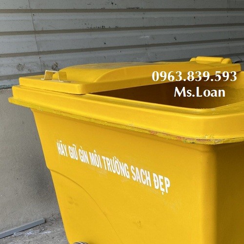 Bán thùng rác composite, thùng rác công nghiệp, thùng đựng rác môi trường lớn-image-2, Trần Thanh Loan