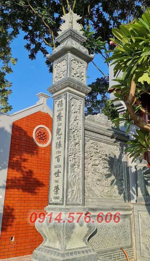 503 mẫu cột đá đẹp bán bà rịa vũng tàu, cột đồng trụ đèn biểu hiên hè nhà thờ họ-image-3