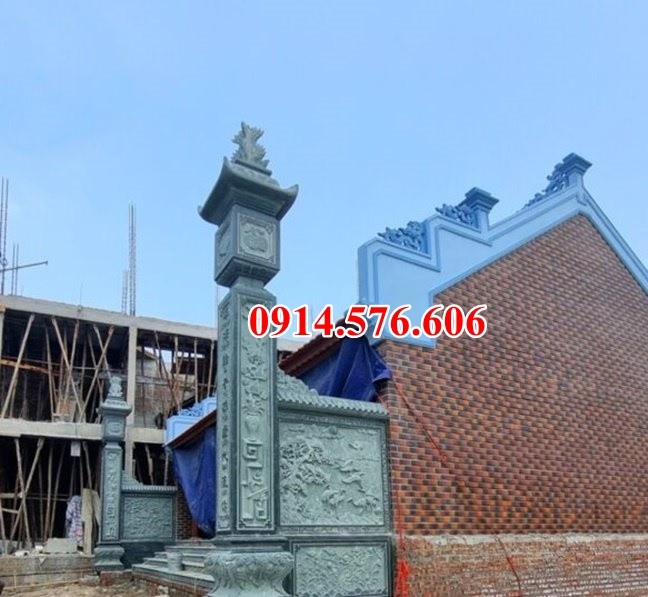 605 mẫu cột đá đẹp bán trà vinh, cột đồng trụ đèn biểu hiên hè nhà thờ họ-image-5