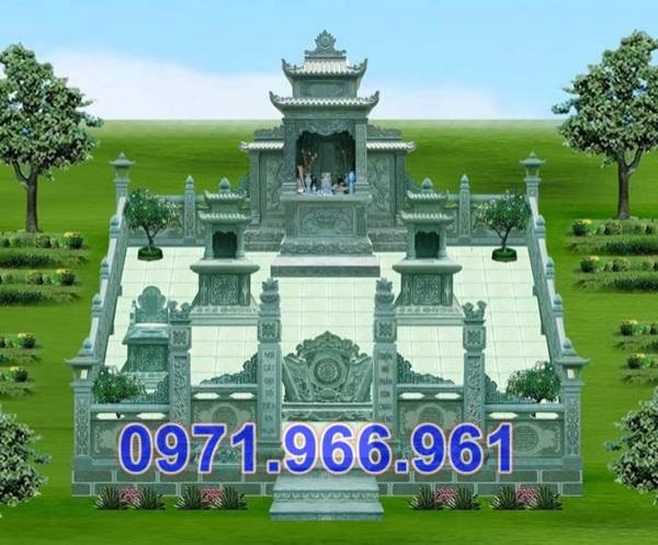 Mẫu lăng mộ đá xanh, đơn giản đẹp bán tại bình phước - 72-image-2